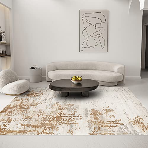 Deko küche modern Rutschfestes langlebiges gelb grau abstraktes Tintendesign Baby Teppich mädchen Schlafzimmer 140x200cm Deko küche modern Rutschfestes langlebiges gelb grau abstraktes Tintendesign Baby Teppich mädchen Schlafzimmer 140x200cm von Tzvpsu