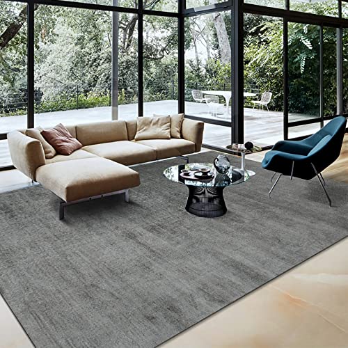 Esstisch deko Moderner einfacher Grauer Teppich rutschbeständig kinderzimmer Junge 120x160cm von Tzvpsu