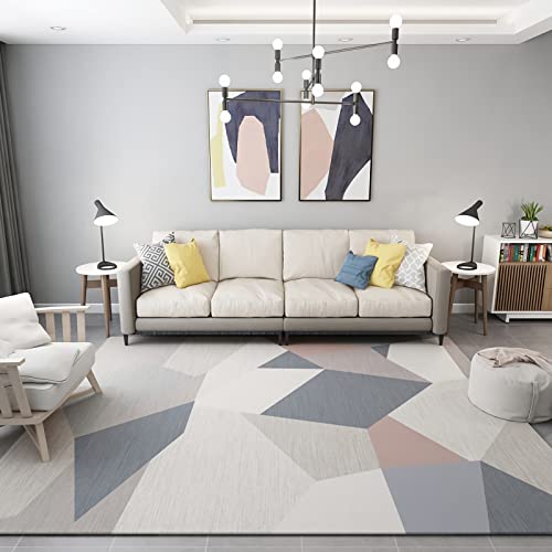 Kinder teppiche mädch Grau Kaki rosa geometrische Muster Spiel Teppich babyteppich 200x350cm Kinder teppiche mädch Grau Kaki rosa geometrische Muster Spiel Teppich babyteppich 200x350cm von Tzvpsu