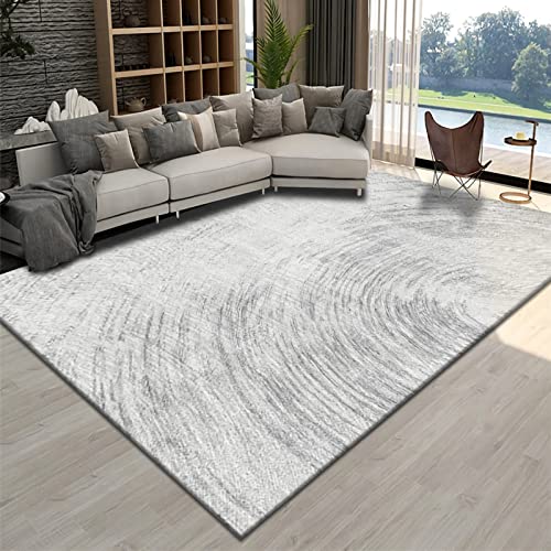 Kinderzimmerteppich Grau modern Teppich abstrakte Geometrie Design wohnungs deko couchtisch 80x120cm von Tzvpsu