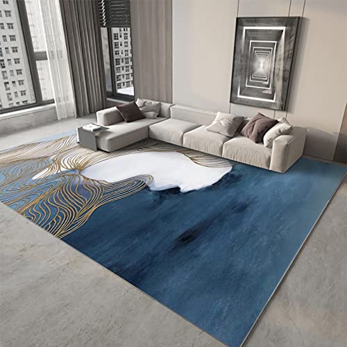 Küchen Teppich Blau gelb abstrakte Tinte Linie Design deko jugendzimmer mädchen Wohnzimmer Kamin teppiche 180x250cm Küchen Teppich Blau gelb abstrakte Tinte Linie Design deko jugendzimmer mädchen Wohnzimmer Kamin teppiche 180x250cm von Tzvpsu
