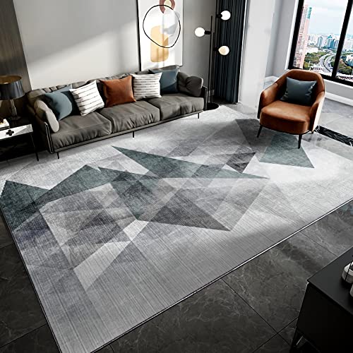 Küchenteppich läufer waschbar Blau grau Tinte Geometrie modernes Design weicher Teppich büro 140x200cm Küchenteppich läufer waschbar Blau grau Tinte Geometrie modernes Design weicher Teppich büro 140x200cm von Tzvpsu