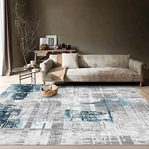 Schlafzimmer teppiche Blau Grau Abstrakte Tinte Graffiti Ölmalerei Design Teppich büro Dekoration Teenager mädchen Zimmer 100x160cm Schlafzimmer teppiche Blau Grau Abstrakte Tinte Graffiti Ölmalerei Design Teppich büro Dekoration Teenager mädchen Zimmer 100x160cm von Tzvpsu