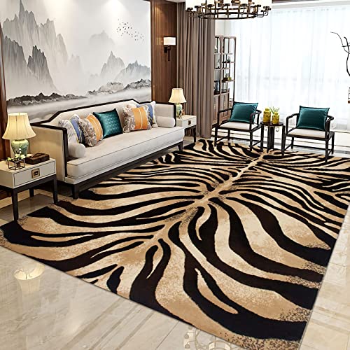 Sitzecke Teppich Modern abstrakte gelb schwarz Zebra Streifen Design Moderne Dekoration Kamin deko Wohnzimmer 180x250cm Sitzecke Teppich Modern abstrakte gelb schwarz Zebra Streifen Design Moderne Dekoration Kamin deko Wohnzimmer 180x250cm von Tzvpsu