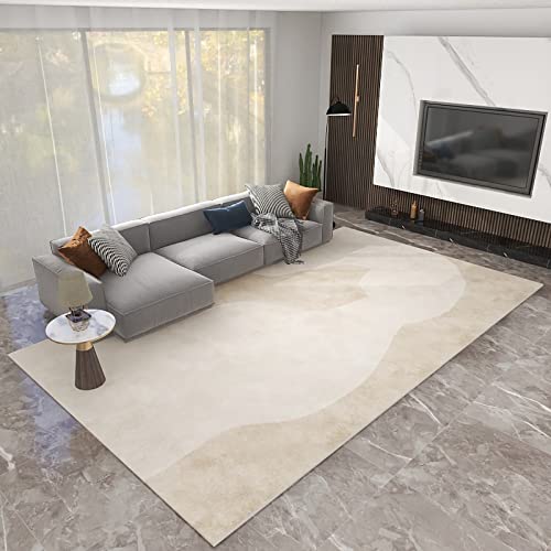 Sitzecke Teppich Modern minimalistisch gelb beige abstrakt geometrisch Design Rutschfester deko mädchenzimmer 200x300cm Sitzecke Teppich Modern minimalistisch gelb beige abstrakt geometrisch Design Rutschfester deko mädchenzimmer 200x300cm von Tzvpsu