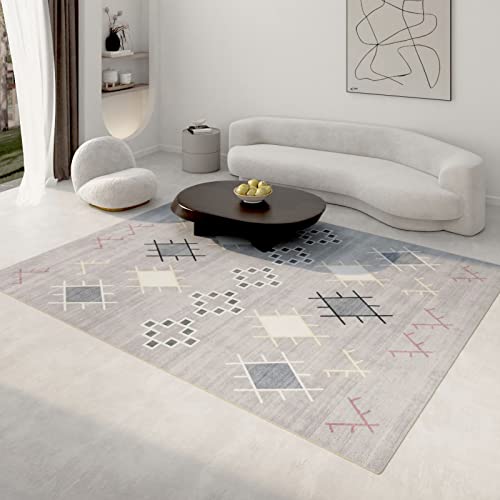 Spiel Teppich Junge Gelb Rot Grau Moderne Geometrie Muster kinderteppich mädchen deko esstisch 100x160cm Spiel Teppich Junge Gelb Rot Grau Moderne Geometrie Muster kinderteppich mädchen deko esstisch 100x160cm von Tzvpsu