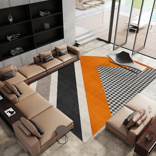 Teppich babyzimmer mädchen Modern einfach gelb braun beige geometrisch Design Schlafzimmer Balkon Boden 140x200cm Teppich babyzimmer mädchen Modern einfach gelb braun beige geometrisch Design Schlafzimmer Balkon Boden 140x200cm von Tzvpsu