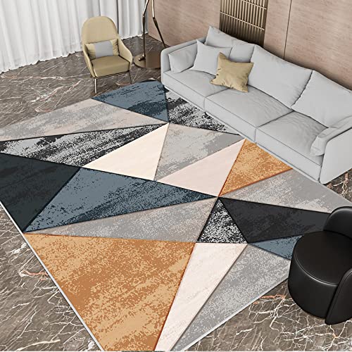 Teppich kinderzimmer Geometrisches Dreieckmuster Gelb Grau Tinte Stil Kamin deko Wohnzimmer korridor 200x350cm Teppich kinderzimmer Geometrisches Dreieckmuster Gelb Grau Tinte Stil Kamin deko Wohnzimmer korridor 200x350cm von Tzvpsu