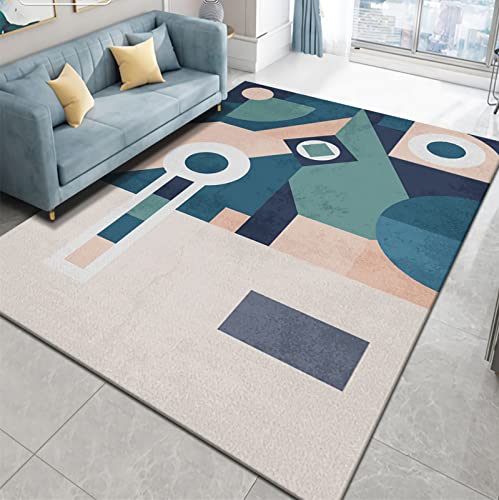 Teppich modern Design Blau Grün Gelb Moderne Graffiti Geometrie Muster deko männer Wohnung schöne 160x200cm Teppich modern Design Blau Grün Gelb Moderne Graffiti Geometrie Muster deko männer Wohnung schöne 160x200cm von Tzvpsu