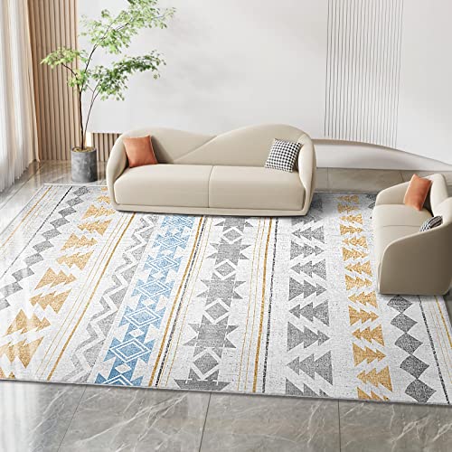 Teppich vorzimmer Gelb Blau Grau Geometrie Design babyzimmer Kinder teppiche mädchen 200x350cm Teppich vorzimmer Gelb Blau Grau Geometrie Design babyzimmer Kinder teppiche mädchen 200x350cm von Tzvpsu