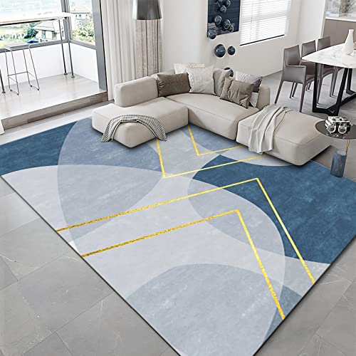 Tzvpsu Zimmer deko Teenager Blau grau Gelb Tinte Geometrisches Design esstisch Wohnung 160x200cm Tzvpsu Zimmer deko Teenager Blau grau Gelb Tinte Geometrisches Design esstisch Wohnung 160x200cm von Tzvpsu