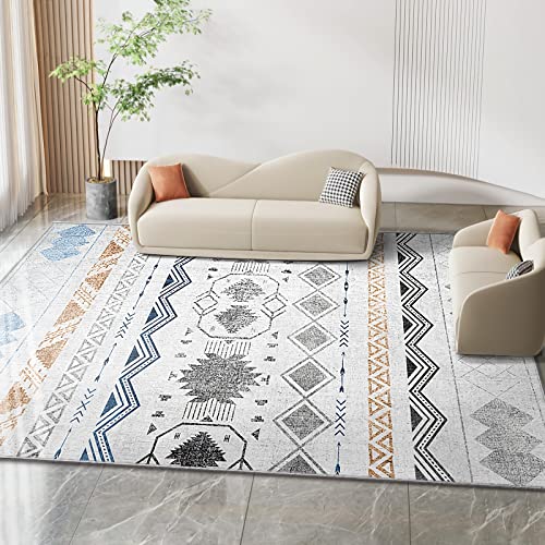 Vorzimmer Teppich Gelb Blau Grau Moderne Geometrie Design babyzimmer mädchen Junge 160x230cm von Tzvpsu