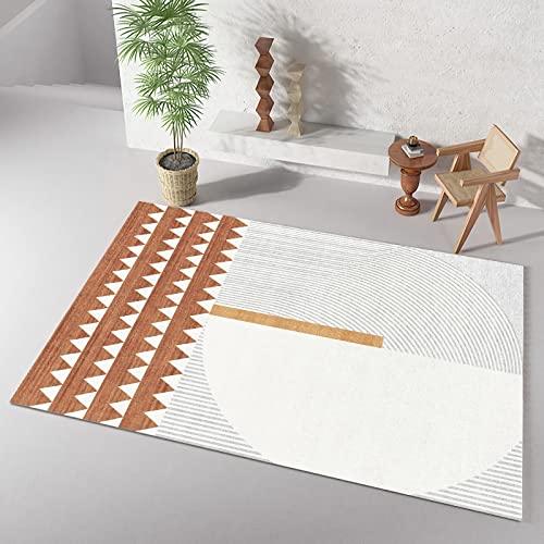 Zimmer deko mädchen Gelb Beige Streifen Design Geometrisches Dreieck Muster Teppich rutschstopp couchtisch modern 200x350cm Zimmer deko mädchen Gelb Beige Streifen Design Geometrisches Dreieck Muster Teppich rutschstopp couchtisch modern 200x350cm von Tzvpsu