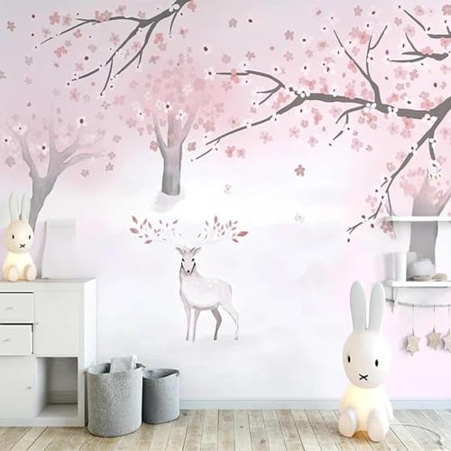 Abstrakt Handgemalt Rosa Blumen Elch Moderne 3D Tapete Hochwertige Strukturierte Seide Neutrale Material Ideal Für Wohnzimmer Schlafzimmer-350cm×256cm Abstrakt Handgemalt Rosa Blumen Elch Moderne 3D Tapete Hochwertige Strukturierte Seide Neutrale Material Ideal Für Wohnzimmer Schlafzimmer-350cm×256cm von Tzxztt