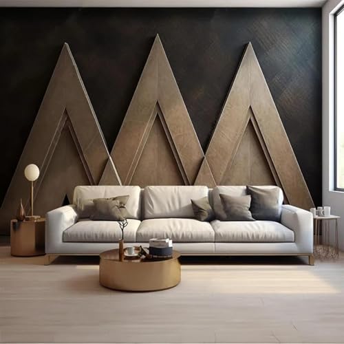 Dreidimensional Dreieck Geometrisch Abstrakt Kunst Moderne 3D Tapete Hochwertige Strukturierte Seide Neutrale Material Ideal Für Wohnzimmer Schlafzimmer-350cm×256cm Dreidimensional Dreieck Geometrisch Abstrakt Kunst Moderne 3D Tapete Hochwertige Strukturierte Seide Neutrale Material Ideal Für Wohnzimmer Schlafzimmer-350cm×256cm von Tzxztt