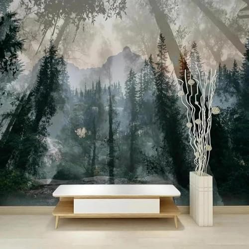 Dreidimensional Handgemalt Grün Dschungel Berggipfel Moderne 3D Tapete Hochwertige Strukturierte Seide Neutrale Material Ideal Für Wohnzimmer Schlafzimmer-350cm×256cm Dreidimensional Handgemalt Grün Dschungel Berggipfel Moderne 3D Tapete Hochwertige Strukturierte Seide Neutrale Material Ideal Für Wohnzimmer Schlafzimmer-350cm×256cm von Tzxztt