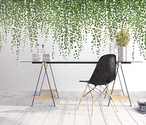 Einfach Elegant Pflanze Grünes Blatt Rebe Moderne 3D Tapete Hochwertige Strukturierte Seide Neutrale Material Ideal Für Wohnzimmer Schlafzimmer-200cm×140cm Einfach Elegant Pflanze Grünes Blatt Rebe Moderne 3D Tapete Hochwertige Strukturierte Seide Neutrale Material Ideal Für Wohnzimmer Schlafzimmer-200cm×140cm von Tzxztt