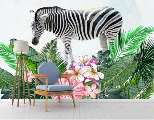 Minimalistische Pflanze Grünes Blatt Blume Zebra Moderne 3D Tapete Hochwertige Strukturierte Seide Neutrale Material Ideal Für Wohnzimmer Schlafzimmer-400cm×280cm Minimalistische Pflanze Grünes Blatt Blume Zebra Moderne 3D Tapete Hochwertige Strukturierte Seide Neutrale Material Ideal Für Wohnzimmer Schlafzimmer-400cm×280cm von Tzxztt