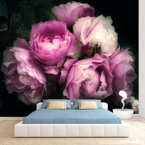 Stereo Einfache Rosa Blumen Moderne 3D Tapete Hochwertige Strukturierte Seide Neutrale Material Ideal Für Wohnzimmer Schlafzimmer-300cm×210cm Stereo Einfache Rosa Blumen Moderne 3D Tapete Hochwertige Strukturierte Seide Neutrale Material Ideal Für Wohnzimmer Schlafzimmer-300cm×210cm von Tzxztt