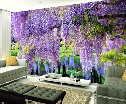 Stereoskopisch Einfach Äste Lila Blumen Moderne 3D Tapete Hochwertige Strukturierte Seide Neutrale Material Ideal Für Wohnzimmer Schlafzimmer-150cm×105cm Stereoskopisch Einfach Äste Lila Blumen Moderne 3D Tapete Hochwertige Strukturierte Seide Neutrale Material Ideal Für Wohnzimmer Schlafzimmer-150cm×105cm von Tzxztt