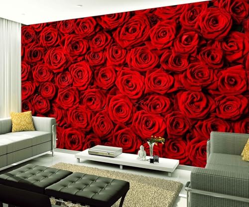 Stereoskopisch Einfach Schöne Rote Blumen Moderne 3D Tapete Hochwertige Strukturierte Seide Neutrale Material Ideal Für Wohnzimmer Schlafzimmer-430cm×300cm Stereoskopisch Einfach Schöne Rote Blumen Moderne 3D Tapete Hochwertige Strukturierte Seide Neutrale Material Ideal Für Wohnzimmer Schlafzimmer-430cm×300cm von Tzxztt