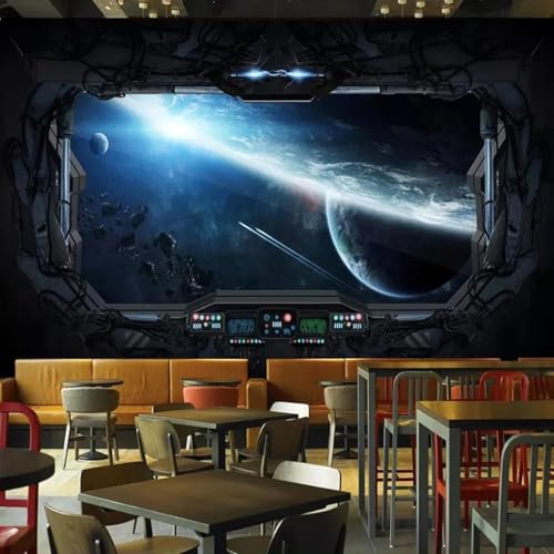 Universum Raumkapsel Raumschiff Planeten Meteoriten Moderne 3D Tapete Hochwertige Strukturierte Seide Neutrale Material Ideal Für Wohnzimmer Schlafzimmer-350cm×256cm Universum Raumkapsel Raumschiff Planeten Meteoriten Moderne 3D Tapete Hochwertige Strukturierte Seide Neutrale Material Ideal Für Wohnzimmer Schlafzimmer-350cm×256cm von Tzxztt