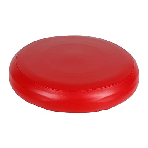 U/ D Wasserdichte runde Barhocker-Kissen aus PU-Leder, elastisch, 17,8 - 33 cm, rutschfest, für Barhocker, wasserdichte Pumpe, Stuhlschutz (rot) von U/ D