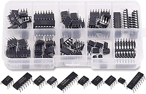 85 Stück 10 Arten integrierte Schaltung Chip Sortiment Kit DIP IC Socket Set für Opamp Single Precision Timer PWM 85 Stück 10 Arten integrierte Schaltung Chip Sortiment Kit DIP IC Socket Set für Opamp Single Precision Timer PWM von U/D