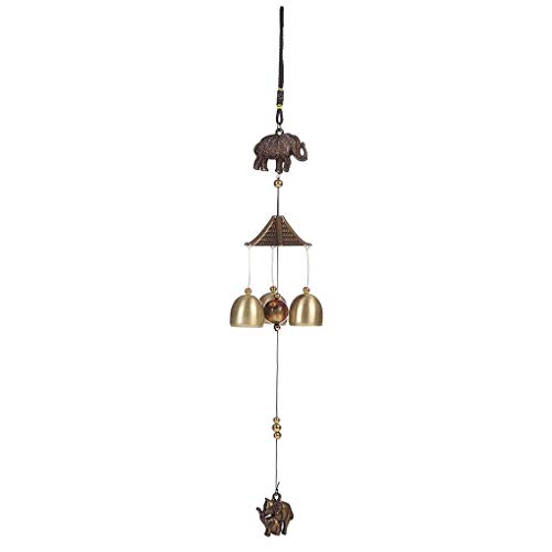 Elefant Windspiele hängen Lucky Copper Wind-Glocke Outdoor Yard Indoor Wohnzimmer Ornament stilvoll und beliebt von U/K