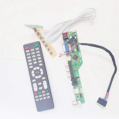 Für B173RW01 V0/V1/V2/V3/V4/V5 WLED LVDS 40Pin Laptop Panel Display Controller Drive Card 1600 * 900 HDMI VGA USB AV RF TV DIY Kit (B173RW01 V.5) von U/R