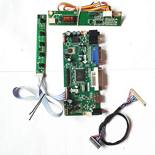 Für LP150X04-B2/B2M1 LCD Panel Monitor VGA HDMI DVI MNT68676 Display Controller Drive Card CCFL LVDS 20-Pin 1024 * 768 15 Zoll DIY Kit (LP150X04-B2M1) von U/R