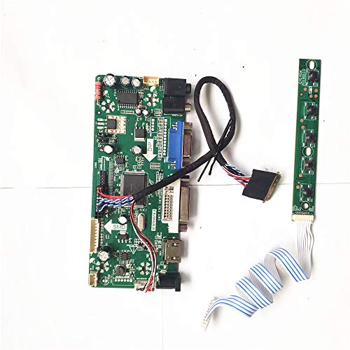 Für LP173WD1-TLC1/TLC2/TLC3/TLC4 LED Laptop Panel 1600 x 900 LVDS 40 Pin M.NT68676 Display Controller Drive Card HDMI DVI VGA Kit (LP173WD1 (TL) (C1)) von Go bravely