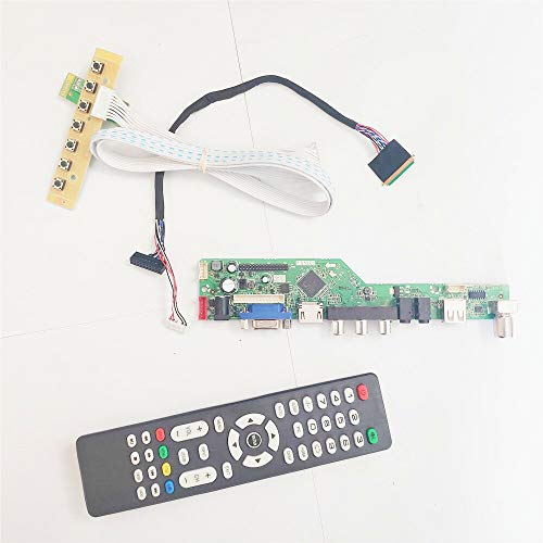 Für N133B6-L23/L24 1366 * 768 VGA + HDMI + AV + USB + RF 13,3 Zoll LVDS 40Pin WLED Notebook PC T.V53 Screen Controller Drive Board DIY Kit (N133B6-L24) von U/R
