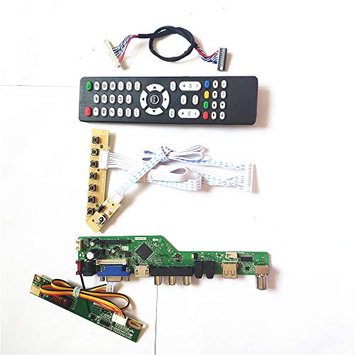 LP154W01-TLAJ/TLB5 HDMI VGA USB AV RF Tastatur + Fernbedienung + Wechselrichter T.V53 Laufwerkskarte LVDS 1CCFL 30Pin LCD Panel Monitor Kit (LP154W01-TLAJ) von U/R
