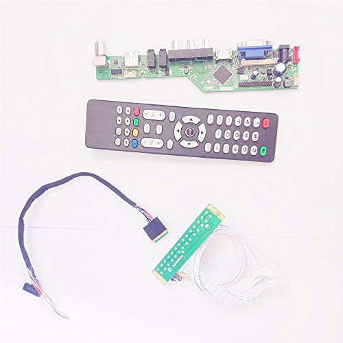 LP173WD1-TLH2/TLH4 HDMI VGA USB AV RF Laptop Panel WLED LVDS 40Pin 17,3 Zoll TV53 Display Controller Drive Card 1600 * 900 DIY Kit (LP173WD1-TLH2) von U/R