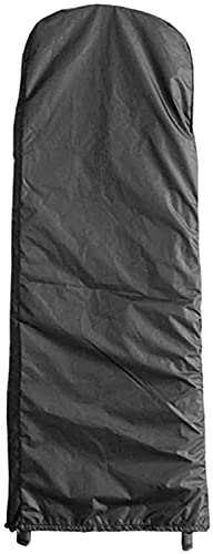 UCARE Klappleiterabdeckung mit Kordelzug, wasserdicht, staubdicht, Polyester, für Trittleitern, Haushaltstechnik, Tragetasche, Klappleiter (50 x 6,5 x 124 cm, schwarz) von U-Care