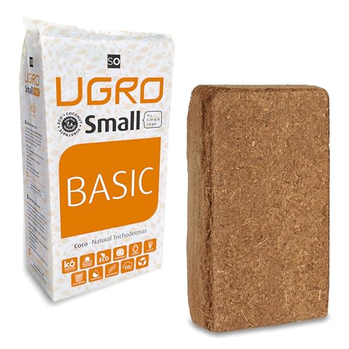 Substrat/Block/Ziegel aus getrockneter Kokosfaser U-Gro Small (750 g-11 l) von UGRO