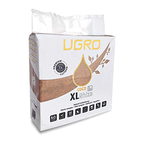 UGRO Kokoserde gepresst 70 Liter mit Endo-Mykorrhiza Kokosgries Coco XL Pflanzerde Kokossubstrat Blumenerde von UGRO