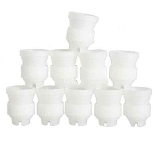 10 Stück Adapter Spritzbeutel Spritzbeutel Kuchen Blumen Gebäck Dekor Werkzeug Neu veröffentlicht von U-K
