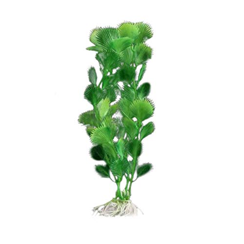 21cm Künstliche Pflanzen Wiederverwendbarer Kunststoff Wassersimulation Pflanze Gras Aquarium Ornament Dekoration Grün Komfortabel und Umweltfreundlich Praktisches Design und langlebig von U-K