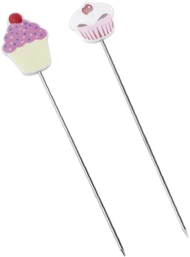 Kuchentester Edelstahl Cupcake Form Kuchentester Sonde Spieß Metall Kuchen Backen Kochen Brot Werkzeug für Cupcake Muffin Brot Pfannkuchen 2 Stück Küchengeräte Praktisches Design und langlebig Kuchentester Edelstahl Cupcake Form Kuchentester Sonde Spieß Metall Kuchen Backen Kochen Brot Werkzeug für Cupcake Muffin Brot Pfannkuchen 2 Stück Küchengeräte Praktisches Design und langlebig von U-K