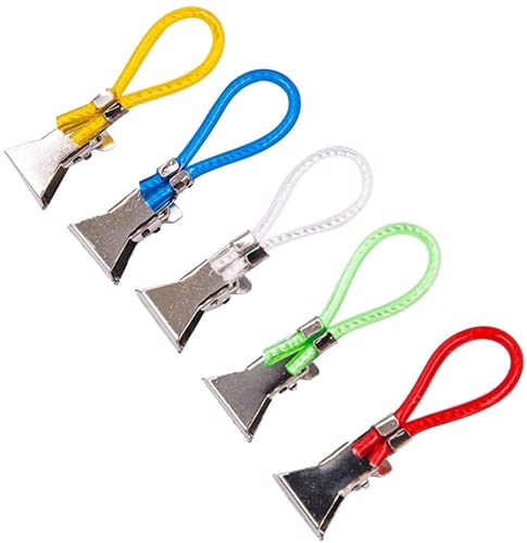 5Stück Handtuch Haken Clip, Handtuchhalter-Clips aus Metall, Handtuch Clips Metall Handtücher Halter Clips Geschirrtuch Aufhänger Aufhängen von Handtüchern, Topflappen, Geschirrtücher Praktisches des von U-M