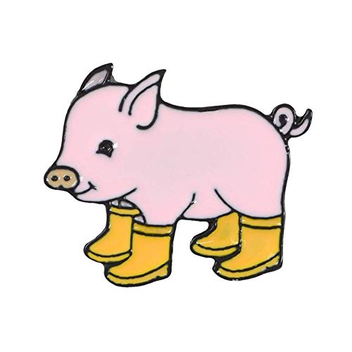 Kawaii Cartoon Schwein Regenstiefel Tier Legierung Emaille Brosche Pin Party Geschenk Abzeichen Kawaii Cartoon Schwein Regenstiefel Tier Legierung Emaille Brosche Pin Party Geschenk Abzeichen von U-M