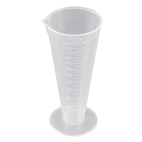 Messbecher aus Kunststoff, wiederverwendbar, 100 ml Messbecher aus Kunststoff, wiederverwendbar, 100 ml von U-M