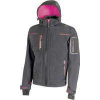 Arbeitssoftshelljacke mit Microfleece-Futter Damen SPACE – Grau/Fuchsia 2XL Arbeitssoftshelljacke mit Microfleece-Futter Damen SPACE – Grau/Fuchsia 2XL von U-POWER