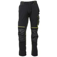 U-power - Atom Slim Fit Wasserabweisende Stretch-Arbeitshose Schwarz l U-power - Atom Slim Fit Wasserabweisende Stretch-Arbeitshose Schwarz l von Polti