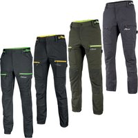 U-power - Harmony elastische Arbeitshose - xl - Grüne von U-POWER