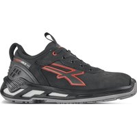 Sicherheitsschuh TUCKER Größe 46 W. 11 schwarz/rot S3S CI FO SR ESD gemilltes Leder von U-POWER