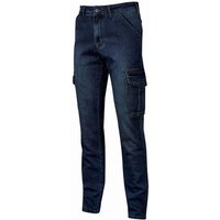 Tommy Arbeitsjeans mit mehreren Taschen - 38 - Blau - U-power Tommy Arbeitsjeans mit mehreren Taschen - 38 - Blau - U-power von Dicota
