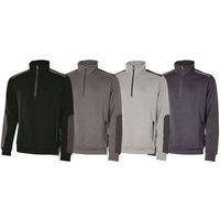 U-Power Cushy eco friendly Arbeitssweatshirt - XXXL - Hellgrau von U-POWER